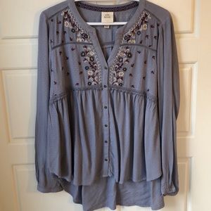 Knox Rose embroidered blouse